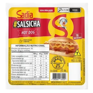 Salsicha Hot Dog SADIA  500g