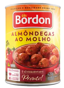 Almôndegas BORDON Ao Molho 420g