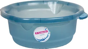 BACIA/BALDE/PORTA-SABÃO EM PÓ C/DOSADOR SANREMO HYDRUS/CRISTAL VÁRIOS TIPOS