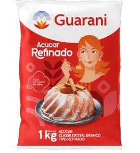 Açúcar Refinado GUARANI  1 kg