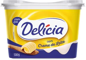 Margarina DELÍCIA c/Creme de Leite c/Sal 500g