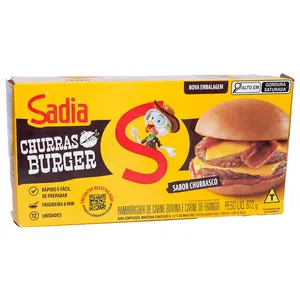 HAMBURGUER SADIA CHURRASCO 672G