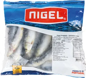 SARDINHA CONGELADA PORTUGUESA NIGEL  PACOTE 1 KG