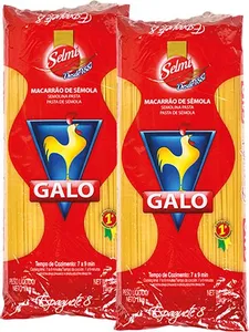 MASSA C/SÊMOLA GALO ESPAGUETE N.08 1 KG
