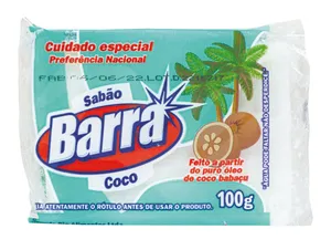 SABÃO DE COCO BARRA  100G