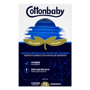 HASTES FLEXIVEIS COTTONBABY C/75