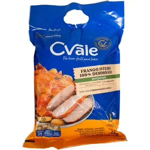 Frango C.VALE Desossado e Recheado Pacote 2 kg