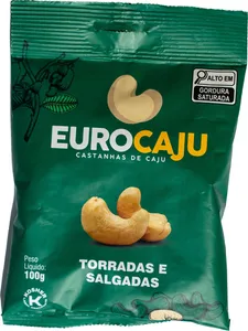 CASTANHA-DE-CAJU EUROCAJU 100G