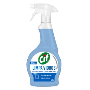 Limpador Desengordurante/Limpa-Vidros CIF Pulverizador 500ml