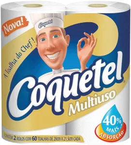 Toalha de Papel COQUETEL c/120 Folhas