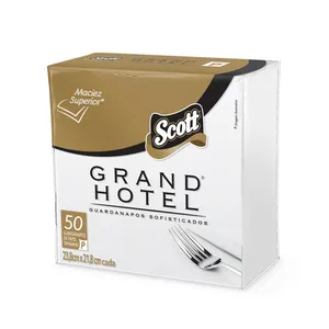 Guardanapo de Papel GRAND HOTEL Folha Dupla Pequeno c/50 Unids.