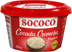 DOCE DE COCO SOCOCO BRANCO 335G