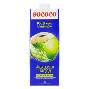 ÁGUA DE COCO SOCOCO  TP 1 L