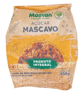 AÇÚCAR MASCAVO MONTAN  500G