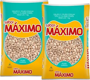 FEIJÃO CARIOCA MÁXIMO  1 KG