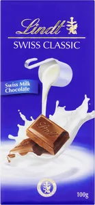 CHOCOLATE IMPORTADO LINDT SWISS CLASSIC VÁRIOS SABORES 100G