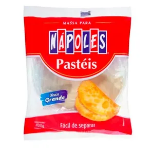 Massa Fresca p/Pastel NÁPOLES Discão/Médio 400g