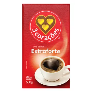 Café Vácuo 3 CORAÇÕES Extra Forte 500g
