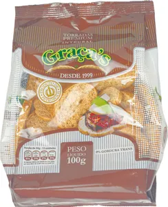 TORRADA GRAÇA´S VÁRIOS TIPOS 100G