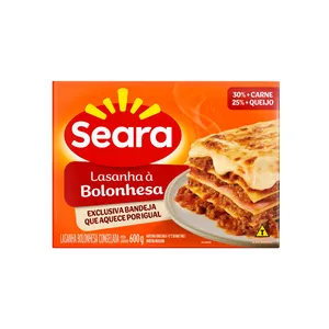 LASANHA SEARA VÁRIOS SABORES 600G