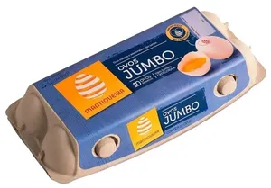 OVOS MANTIQUEIRA BRANCOS JUMBO C/10