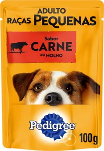 Ração PEDIGREE Adulto Carne ao Molho Sachê 100g