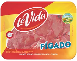 FÍGADO DE FRANGO LE VIDA  BANDEJA 1 KG
