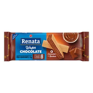 BISCOITO WAFER RENATA VÁRIOS SABORES 115G