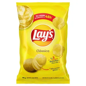 BATATA E.CHIPS LAYS CLASSICA 115G
