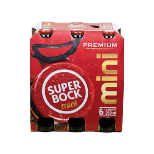 CERVEJA PORTUGUESA SUPERBOCK 250ML C/6