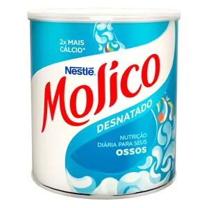 Leite em Pó MOLICO Desnatado Total Cálcio Lata 280g
