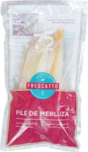FILÉ DE MERLUZA CONGELADO FRESCATTO  PACOTE 500G