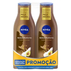 LOÇÃO HIDRATANTE NIVEA MILK 400ML