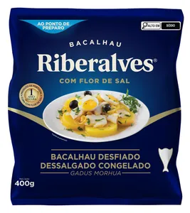 Bacalhau Desfiado RIBERALVES Gadus Morhua 400g