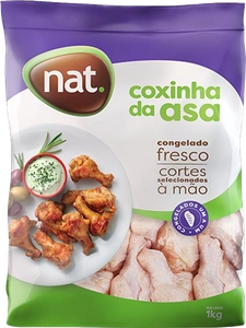 COXINHA DA ASA DE FRANGO NAT  PACOTE 1 KG