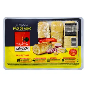 Pão SANTA MASSA Alho Tradicional/Cebola 400g