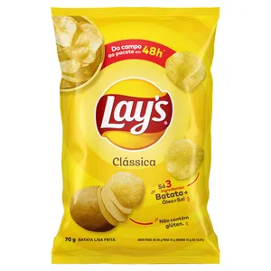 BATATA ELMA CHIPS LAYS VÁRIOS SABORES 70G