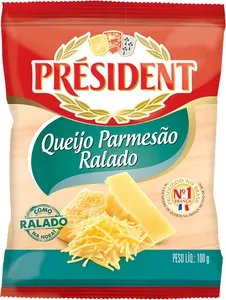 QUEIJO PARMESÃO RALADO PRÉSIDENT  100G
