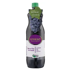 SUCO DE UVA INTEGRAL ORGÂNICO UVA´SÓ 1 L