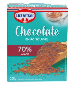 Chocolate em Pó DR. OETKER 70% Cacau 200g