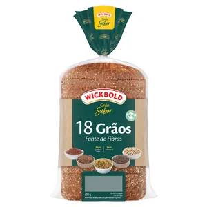 PÃO INTEGRAL WICKBOLD GRÃO SABOR VÁRIOS TIPOS 450G