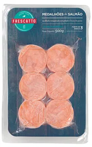MEDALHAO SALMAO CONG.FRESCATTO 500G