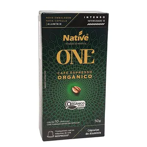 CAFÉ EM CÁPSULA ORGÂNICO NATIVE VÁRIOS TIPOS C/10 UNIDS.