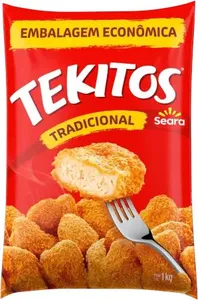 Empanados SEARA Tekitos Tradicional/Queijo Pacote 1 kg