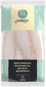 Filé de Merluza Congelado  NOBREDO  Pacote 800g
