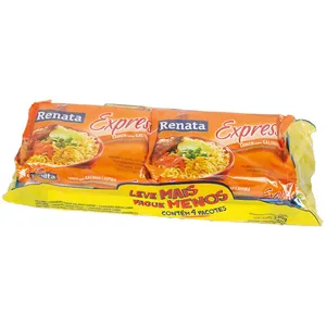 Massa Instantânea RENATA Galinha Caipira e Carne 85g c/4 Unids.