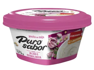 PASTA DE SOJA PURO SABOR ALHO CEBOLINHA 175G