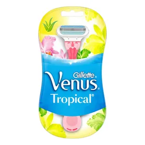 Aparelho Depilatório GILLETTE VENUS 3 Tropical c/3 Unids.