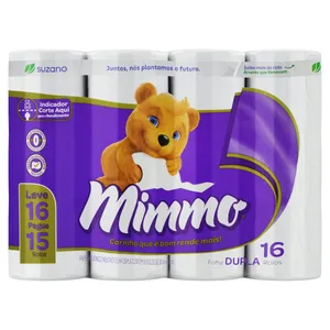 Papel Higiênico MIMMO Folha Dupla 30m