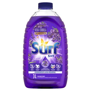 Lava-roupas Líquido SURF 5 em 1 Lavanda 3 L